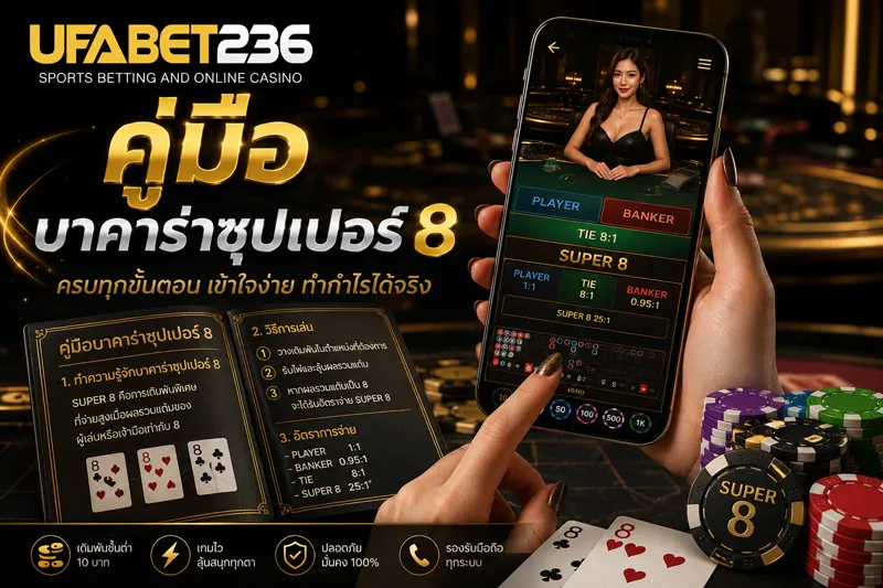 บาคาร่าซุปเปอร์ 8